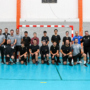 Provas físicas do curso de candidatos a árbitros de futsal